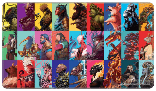 Magic: The Gathering - Modern Horizons 3: Pop Art Medley Stitched Playmat