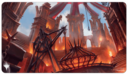 Magic: The Gathering - Ravnica Remastered Cult of Rakdos Blood Crypt Playmat