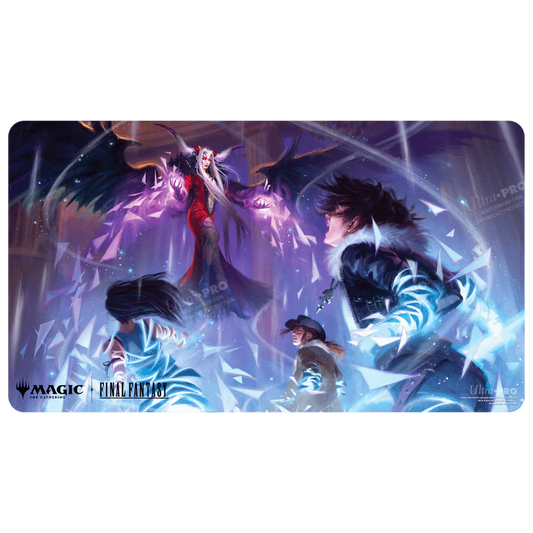 Magic: The Gathering: Final Fantasy Temporal Extortion as "Absorb Into Time" Playmat