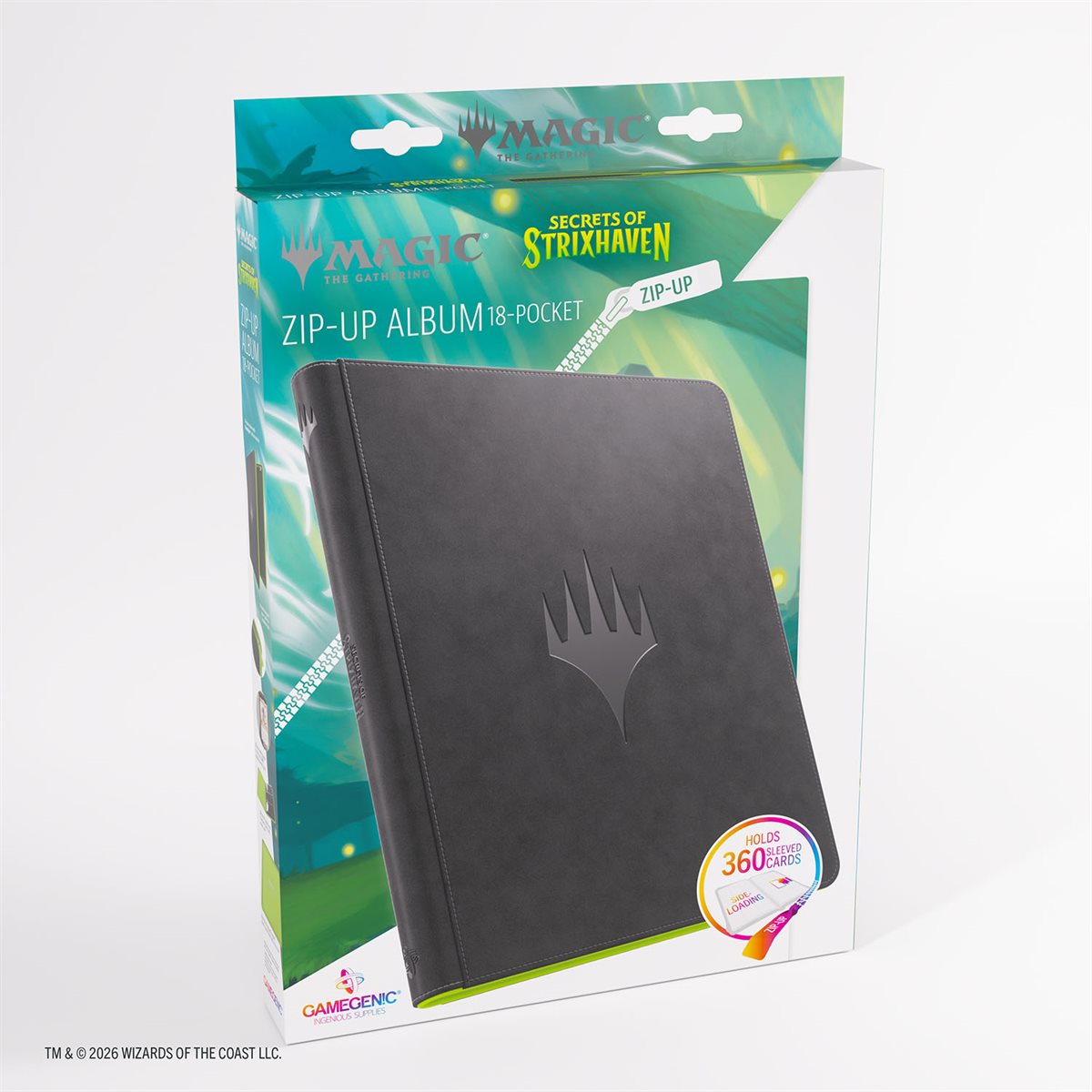 Magic: The Gathering - Secrets of Strixhaven: Zip-Up Album (18-Pocket)