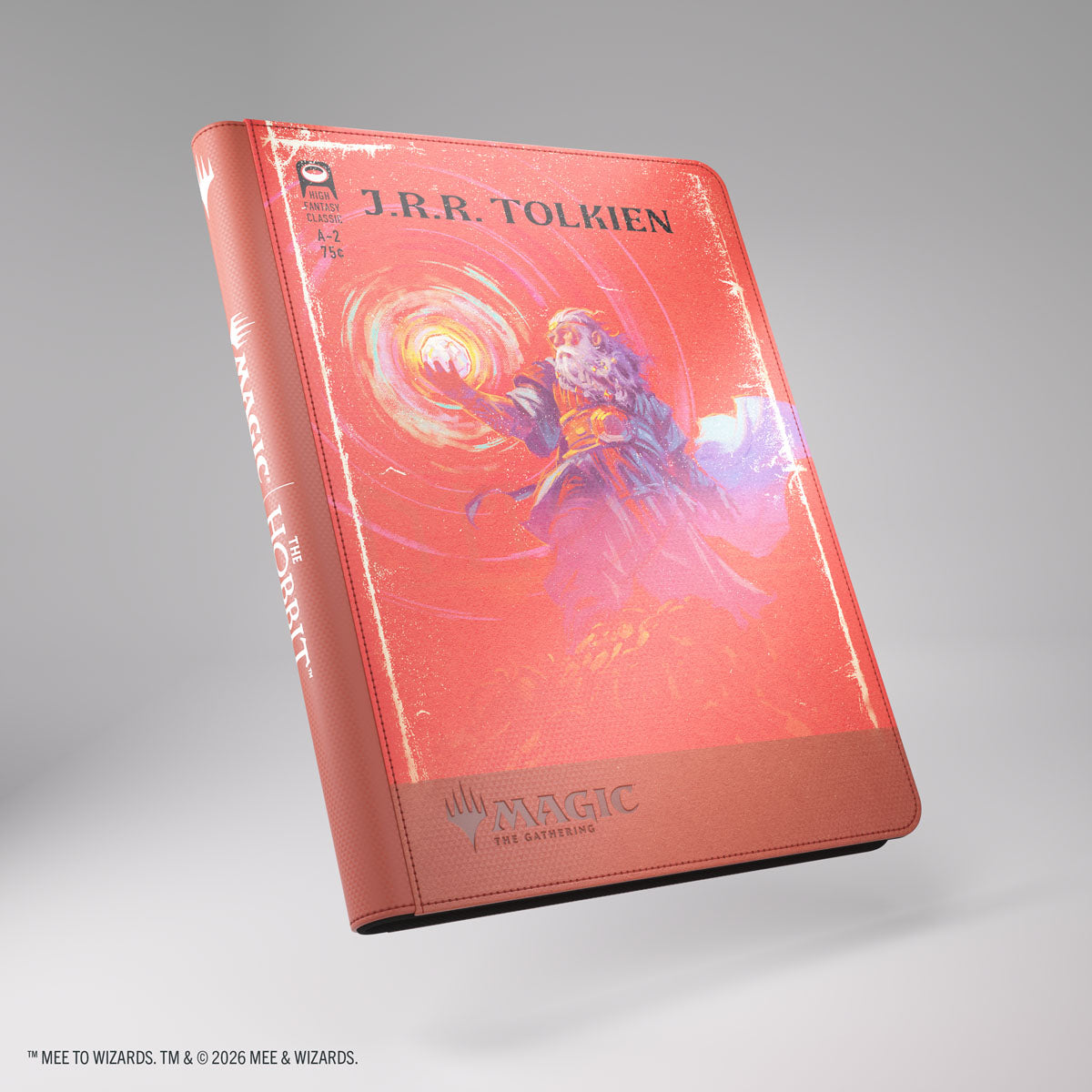 Magic: The Gathering - The Hobbit: The Arkenstone Smaug, Worm of Dread - Zip-Up Album 18-Pocket