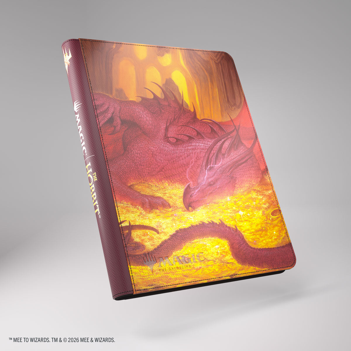Magic: The Gathering - The Hobbit: Smaug's Mox Amber - Zip-Up Album 18-Pocket