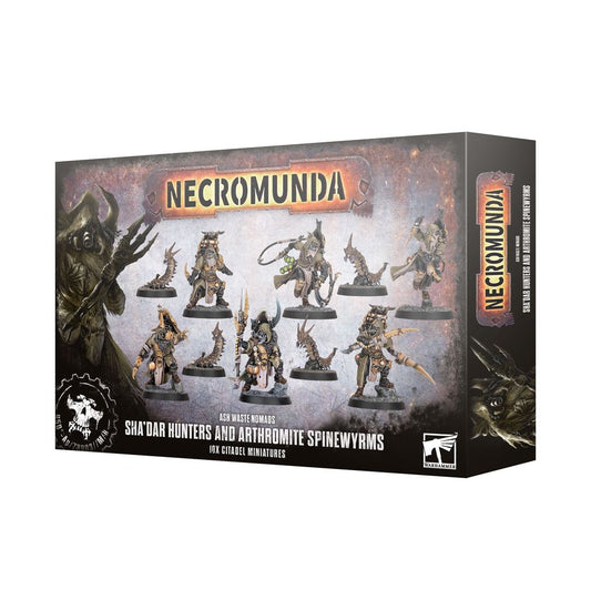 Necromunda: Ash Waste Nomads - Sha'dar Hunters and Arthromite Spinewyrms