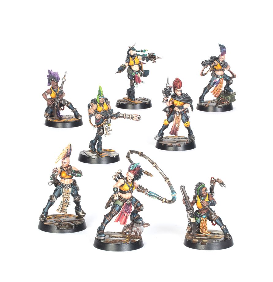 Warhammer Necromunda: Escher Blades of the Matriarch