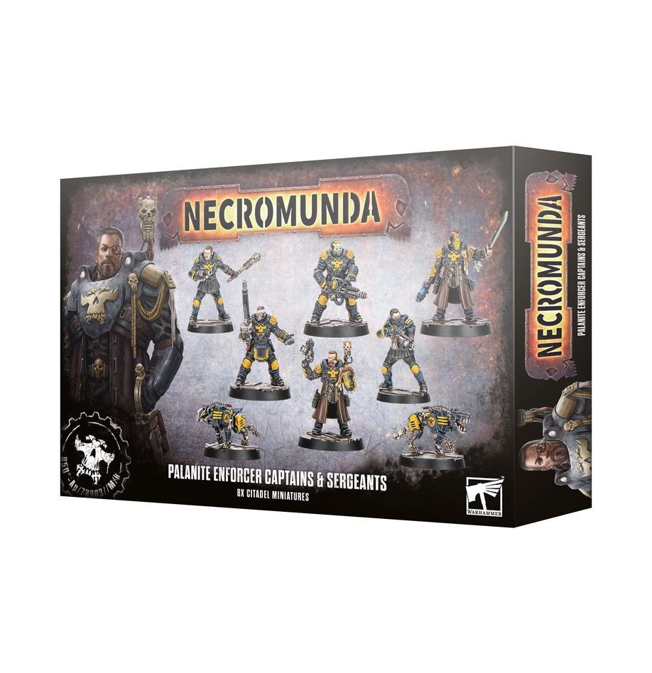 Necromunda: Palanite Enforcer Captains & Sergeants