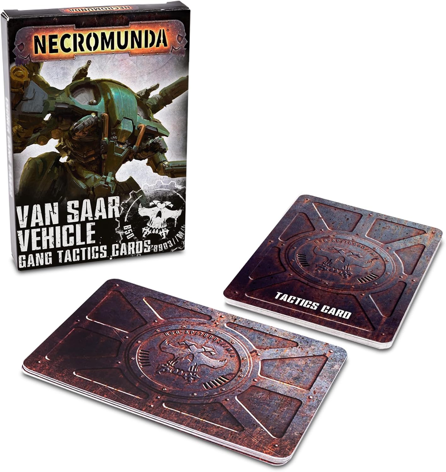 Necromunda: Van Saar Vehicle Gang Tactics Cards