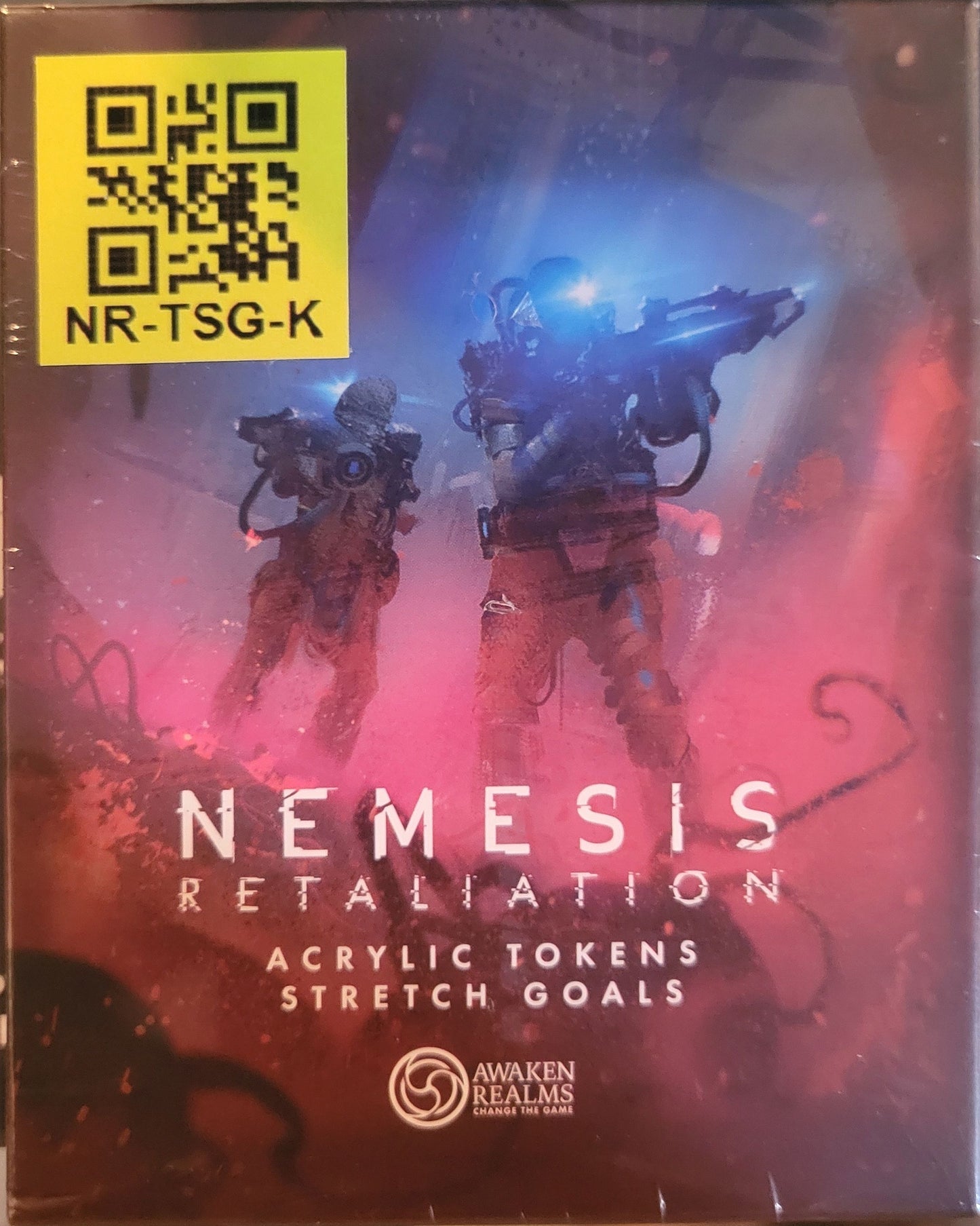 Nemesis: Retaliation - Acrylic Tokens Stretch Goals