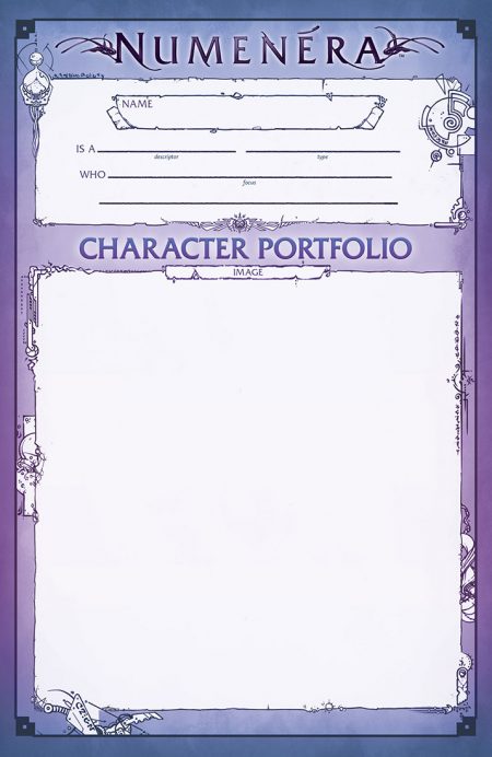 Numenera Character Portfolio