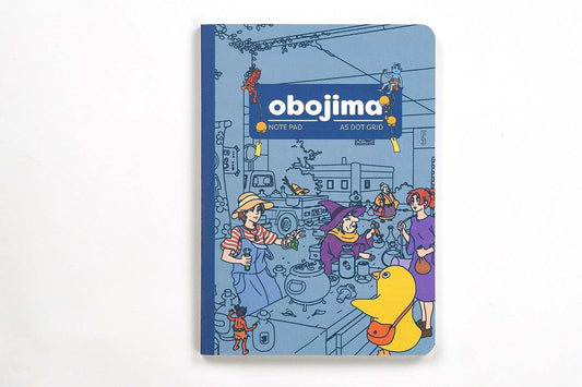 Obojima: A5 Journal Note Pad - Blue
