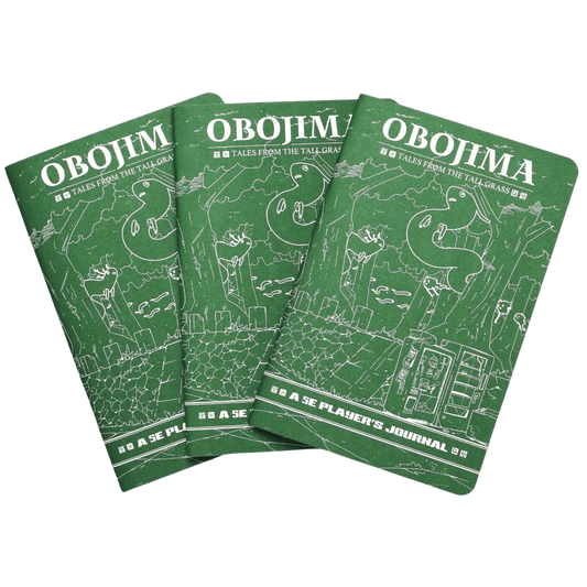 Obojima: Tales from the Tall Grass - A 5E Player's Journal (3-Pack)
