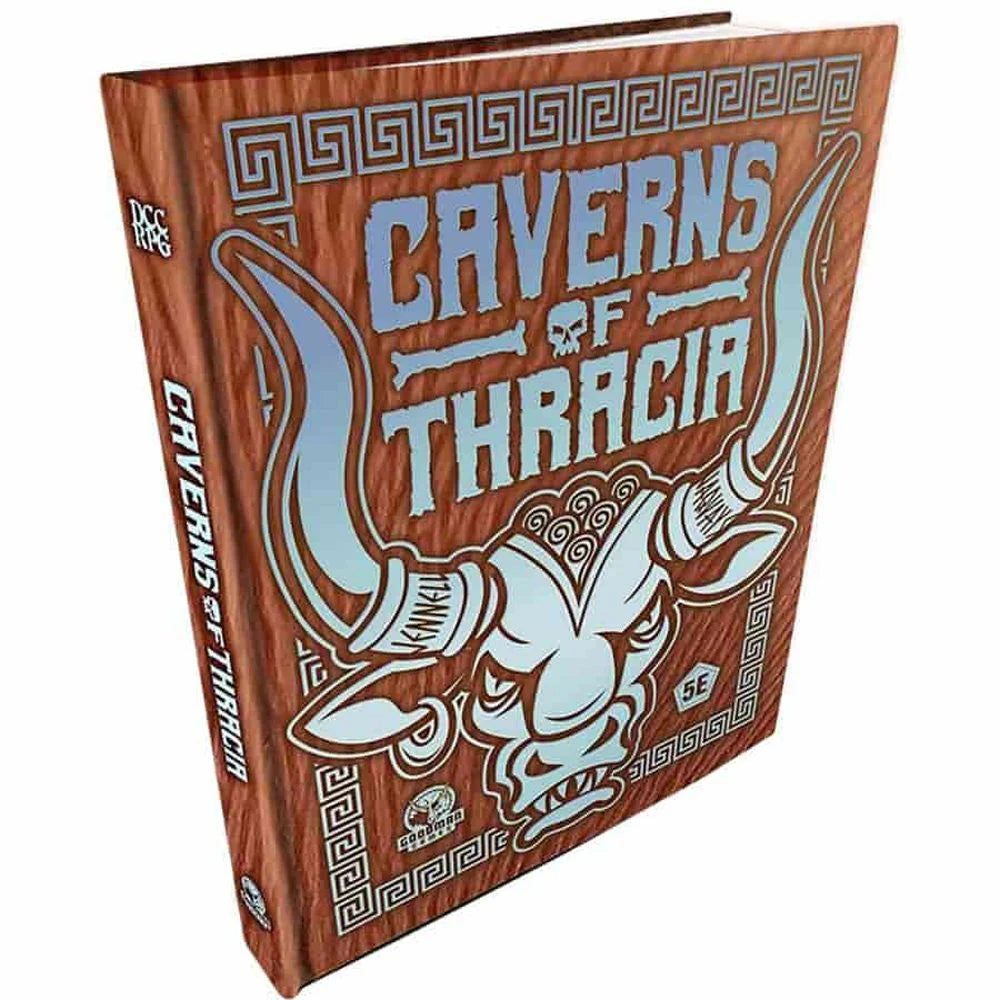 Original Adventures Reincarnated #9: The Caverns of Thracia 5E (Minotaur-Hide Foil Cover)