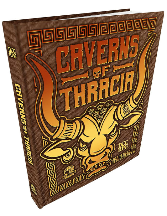 Dungeon Crawl Classics: The Caverns of Thracia (Minotaur-Hide Foil Cover)
