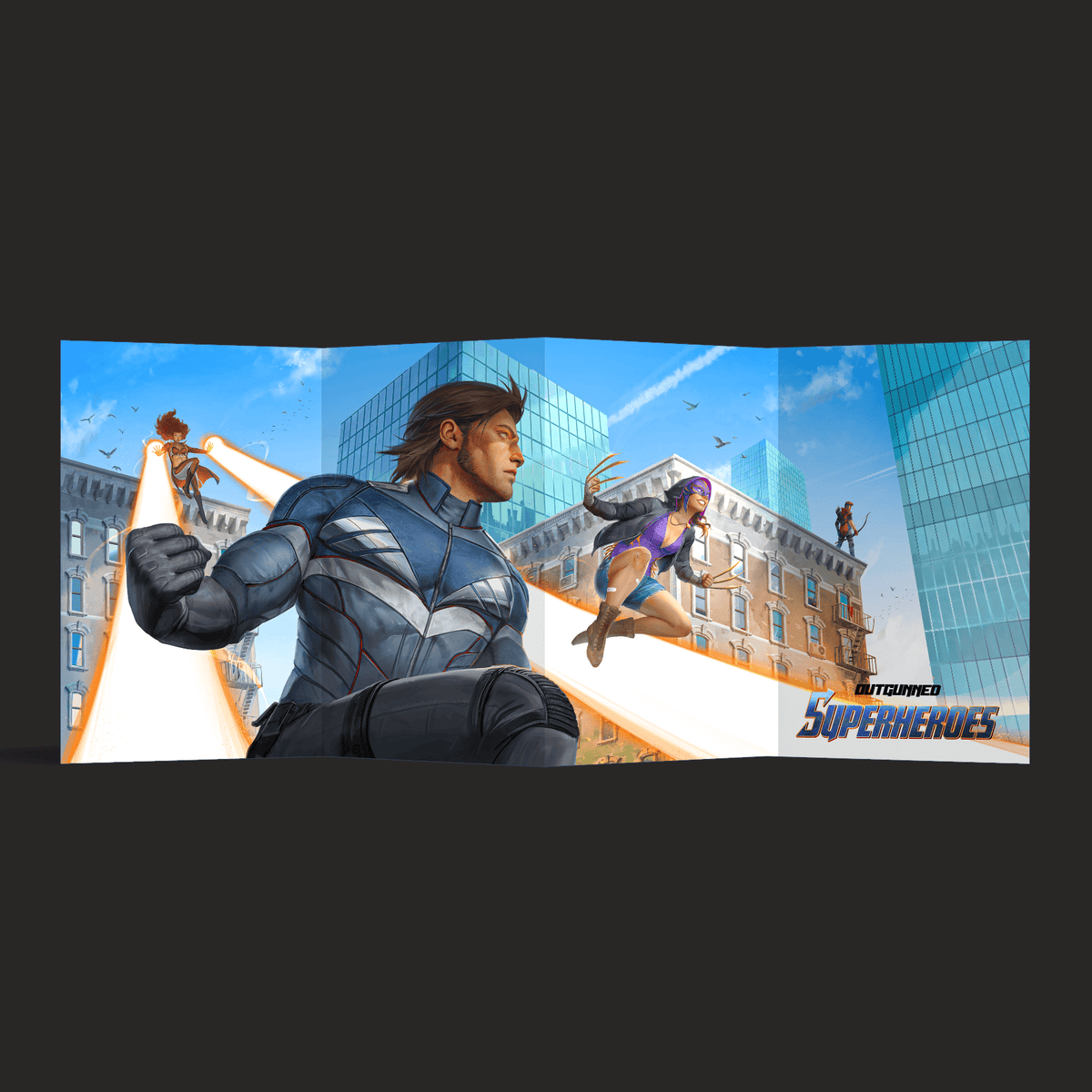 Outgunned: Superheroes - Super Screen