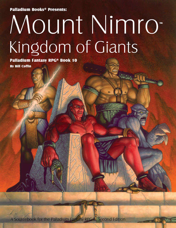 Palladium RPG: Book 10 - Mount Nimro: Kingdom of Giants