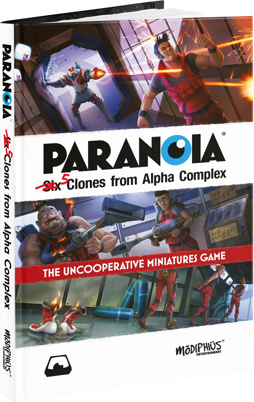 Paranoia: 5 Clones from Alpha Complex - The Uncooperative Miniatures Game