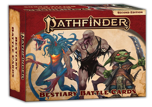 Pathfinder (Second Edition): Bestiary Battle Cards