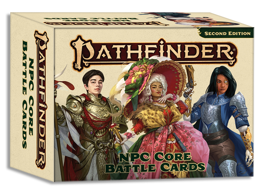 Pathfinder Second Edition: NPC Core Battle Cards
