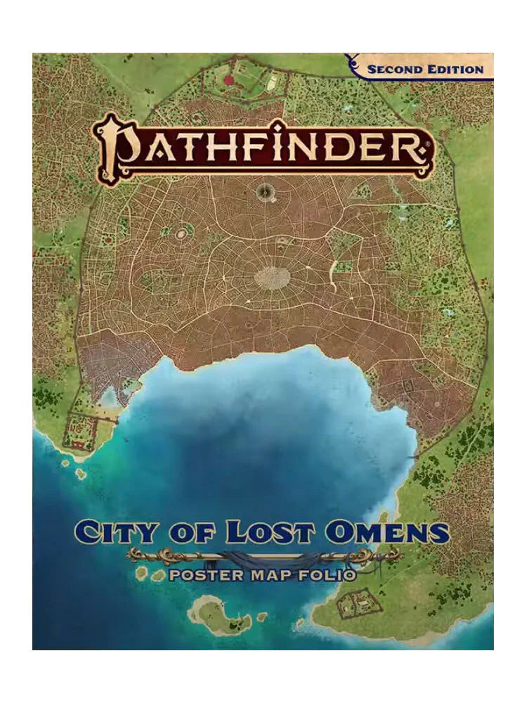 Pathfinder (Second Edition): City of Lost Omens Poster Map Folio