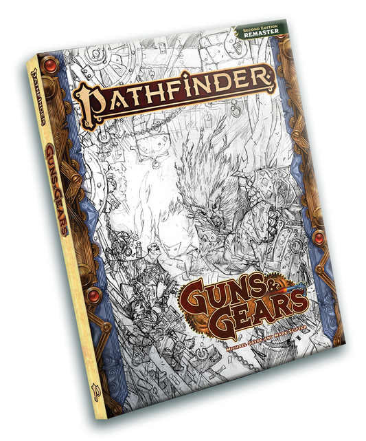 Pathfinder (Second Edition Remaster): Guns & Gears (Sketch Cover)