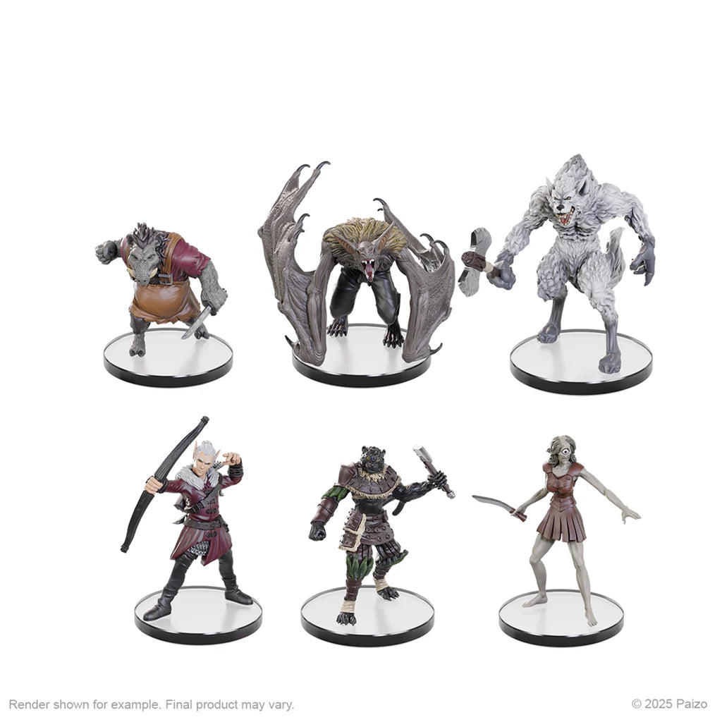Pathfinder Battles Miniatures, Pre-Painted: Forest Stalkers