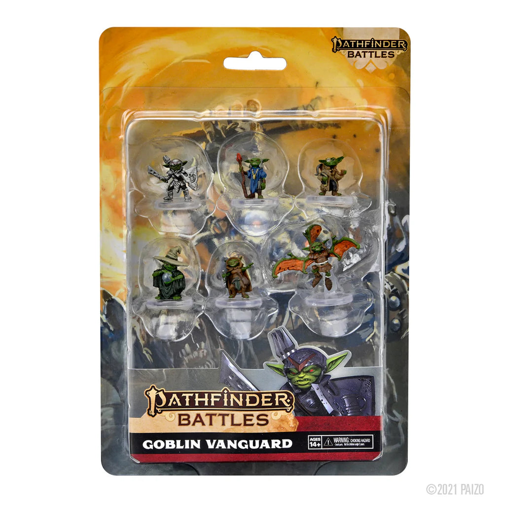 Pathfinder Battles Miniatures, Pre-Painted: Goblin Vanguard
