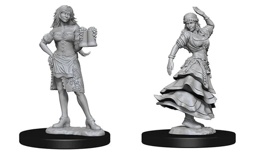 Pathfinder Deep Cuts Miniatures: Bartender/Dancing Girl