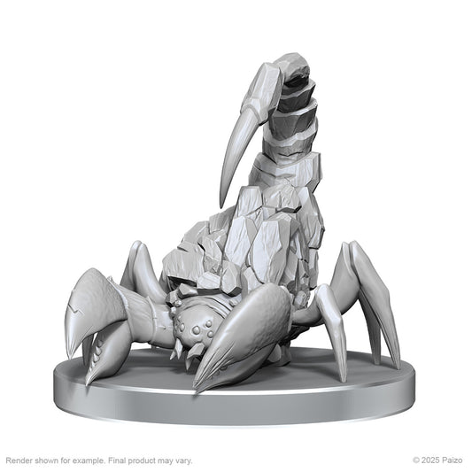 Pathfinder Battles Miniatures: Cave Scorpion & Hunting Spider