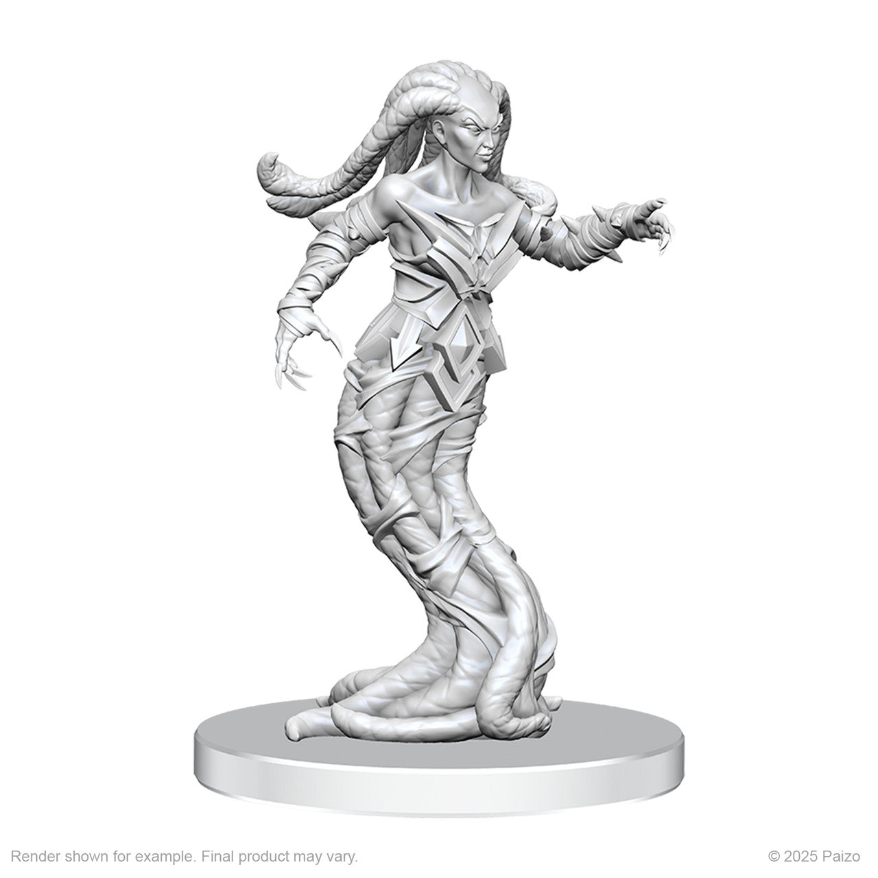 Pathfinder Battles Miniatures: Gylou (Handmaiden Devil) & Ferrugon (Rust Devil)