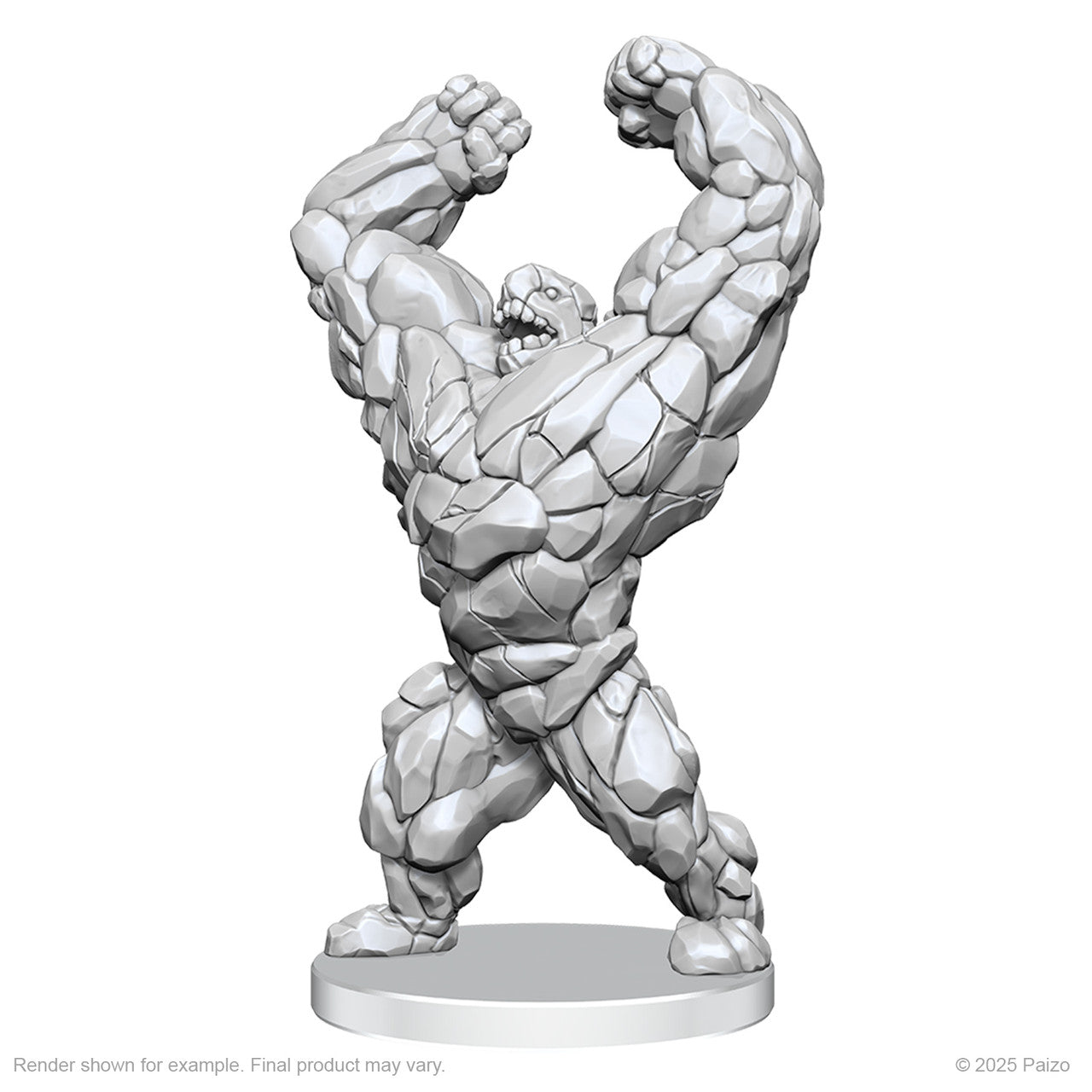 Pathfinder Battles Miniatures: Living Landslide & Living Wildfire