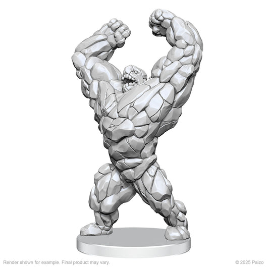 Pathfinder Battles Miniatures: Living Landslide & Living Wildfire