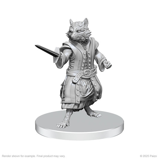 Pathfinder Battles Miniatures: Procyal (Raccoon Agathion) & Zoaem (Ring Archon)