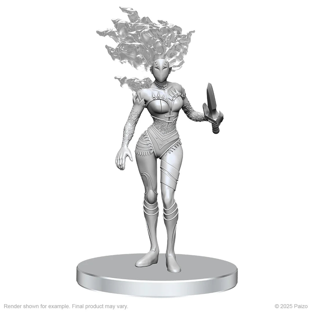 Pathfinder Battles Miniatures: Gargoyle & Shae