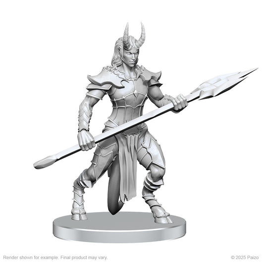 Pathfinder Battles Miniatures: Vordine (Infantry Devil) & Pitborn Rogue