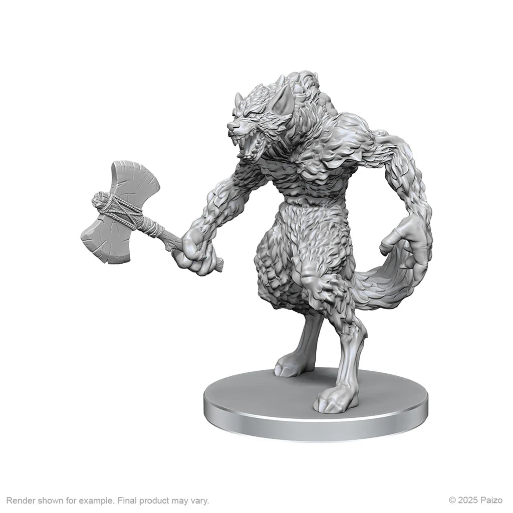 Pathfinder Battles Miniatures: Werewolf & Wereboar