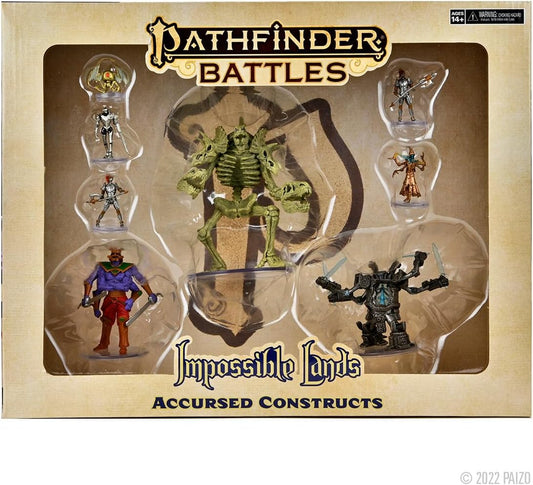 Pathfinder Battles Miniatures: Impossible Lands - Accursed Constructs