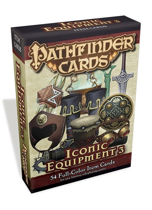 Pathfinder Cards: Iconic Equipment 3 Item Cards