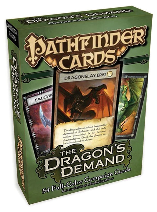 Pathfinder Cards: The Dragon's Demand Campaign Cards