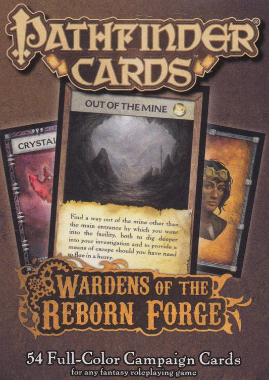 Pathfinder Cards: Wardens of the Reborn Forge Campaign Cards
