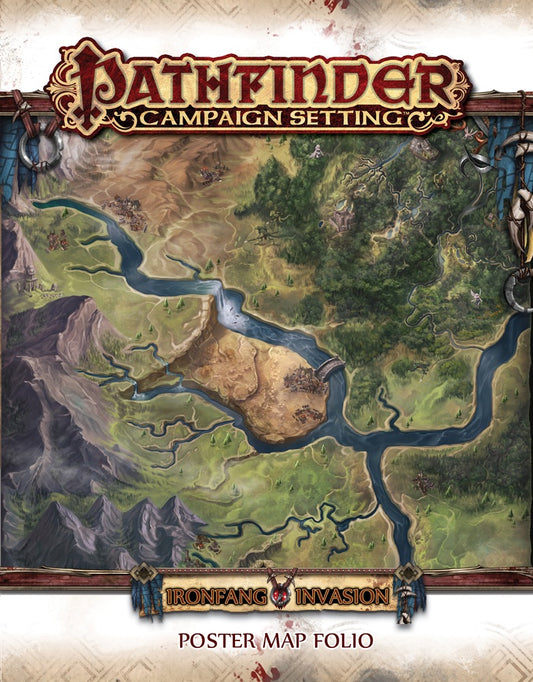 Pathfinder: Campaign Setting - Ironfang Poster Map Folio