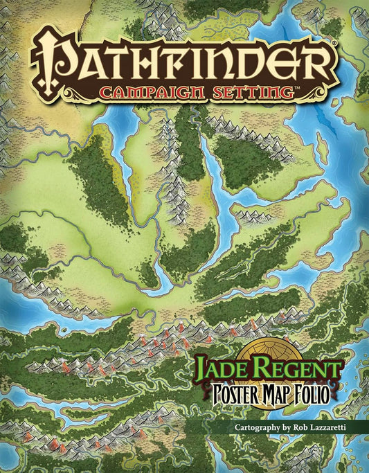 Pathfinder: Campaign Setting - Jade Regent Poster Map Folio