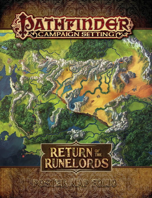 Pathfinder: Campaign Setting - Return of the Runelords Poster Map Folio