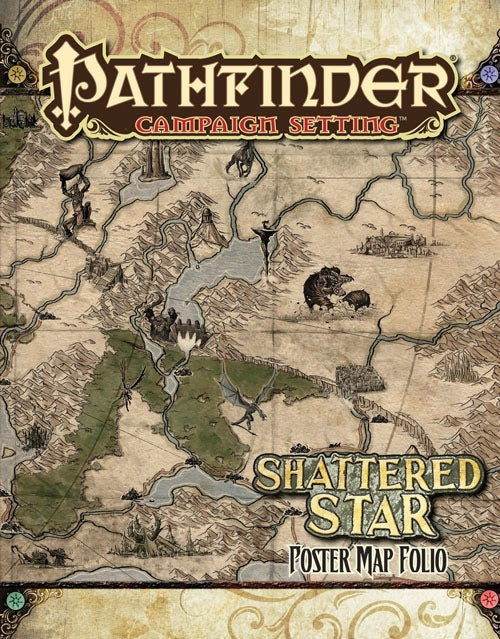 Pathfinder: Campaign Setting - Shattered Star Poster Map Folio