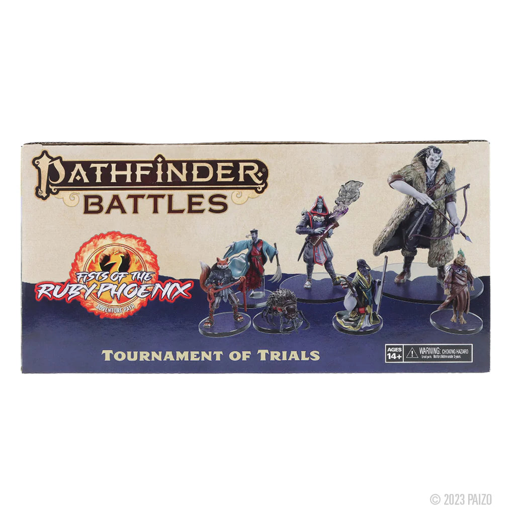 Pathfinder Battles Miniatures, Pre-Painted: Fists of the Ruby Phoenix - Tournament of Trials