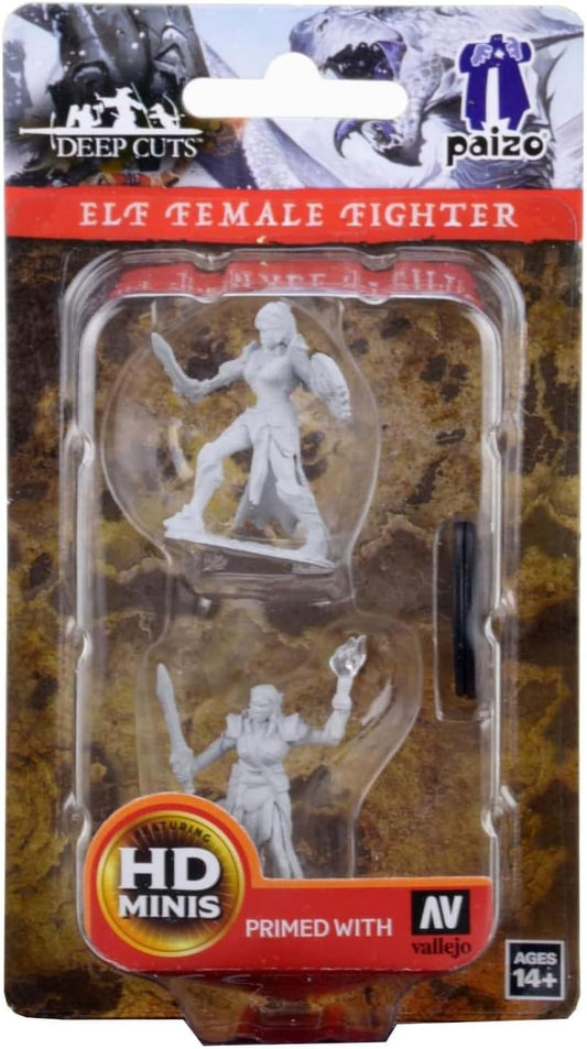 Pathfinder Battles Miniatures: Female Elf Fighter (2018)