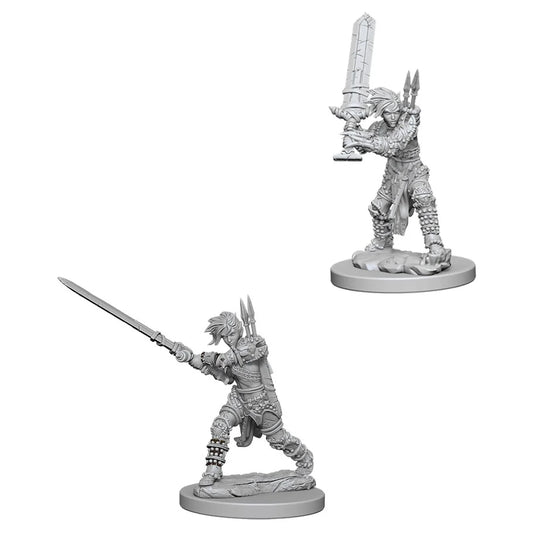 Pathfinder Battles Miniatures: Female Human Barbarian