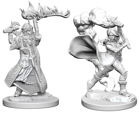 Pathfinder Battles Miniatures: Female Human Cleric