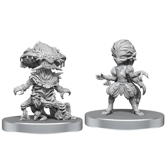 Pathfinder Battles Miniatures: Funguis Leshy and Seaweed Leshy