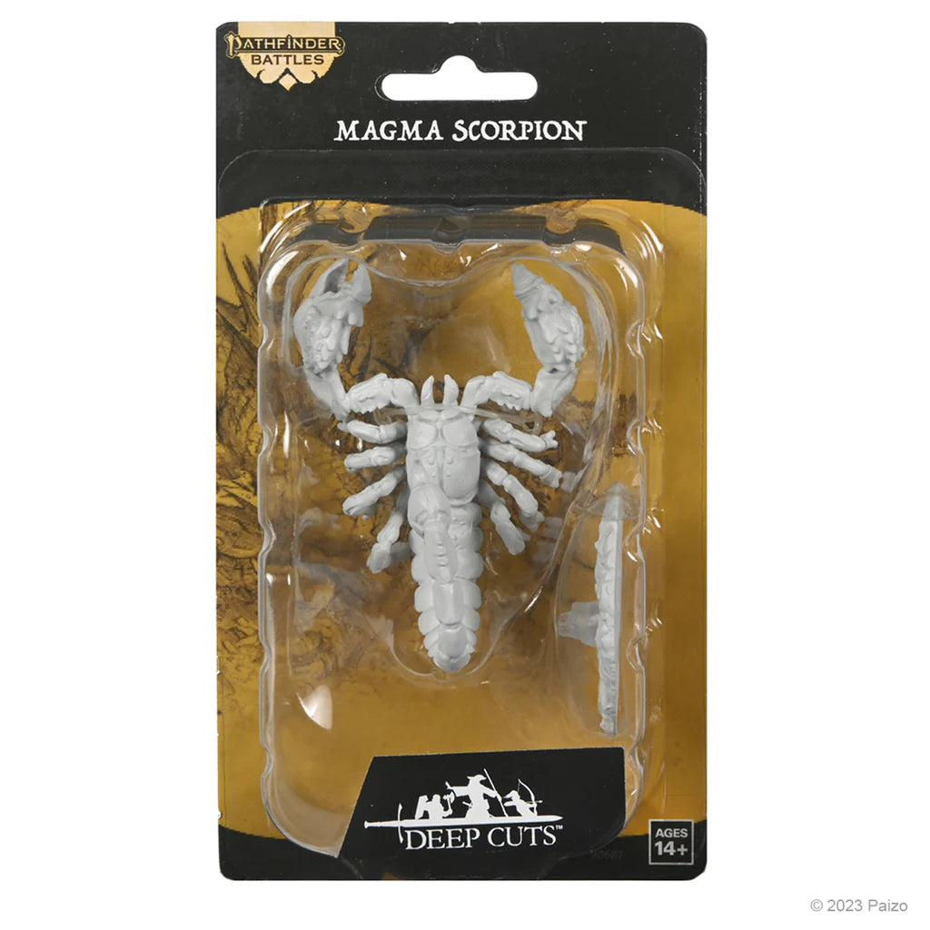 Deep Cuts Miniatures: Pathfinder Battles - Magma Scorpion