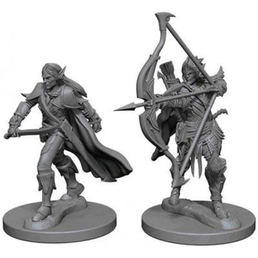 Pathfinder Battles Miniatures: Male Elf Fighter (2020 - Alternate Design)