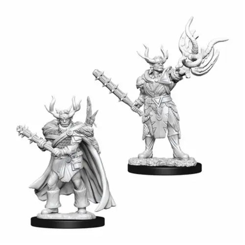 Pathfinder Battles Miniatures: Male Half-Orc Druid